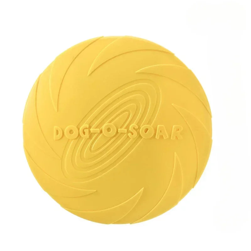 Multicolour Silicone Frisbee Dog Toy