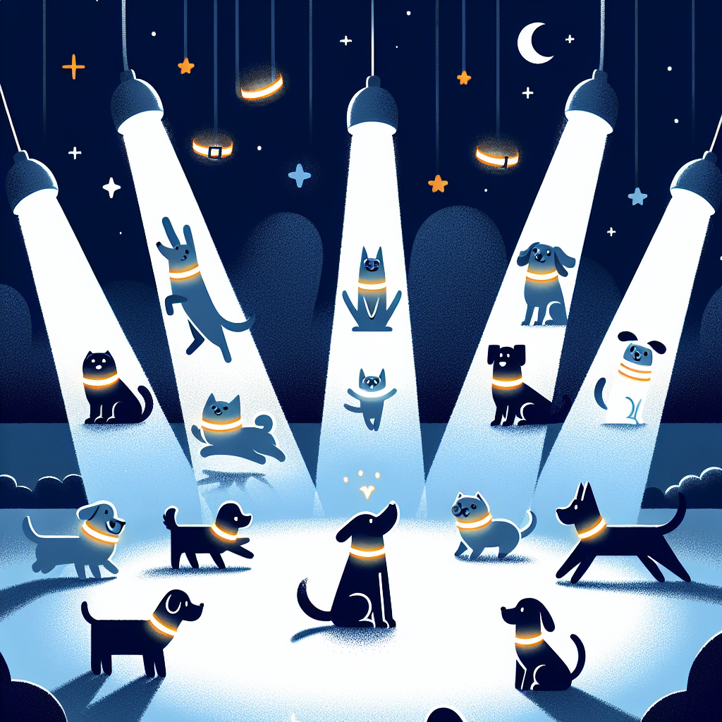 Reflective Materials for Pet Collars: Why It Matters at Night