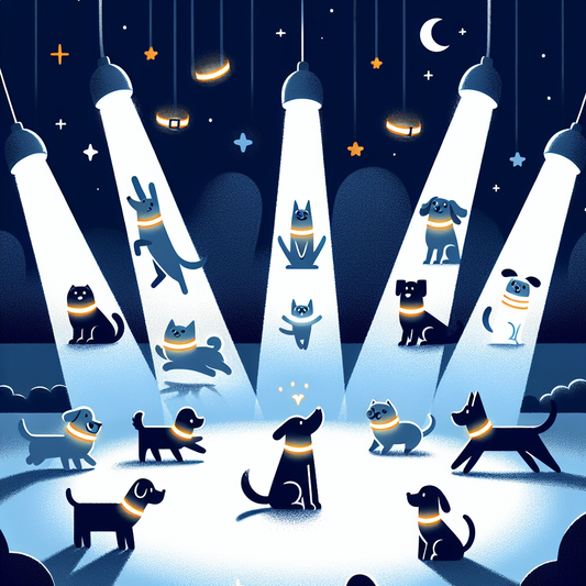 Reflective Materials for Pet Collars: Why It Matters at Night
