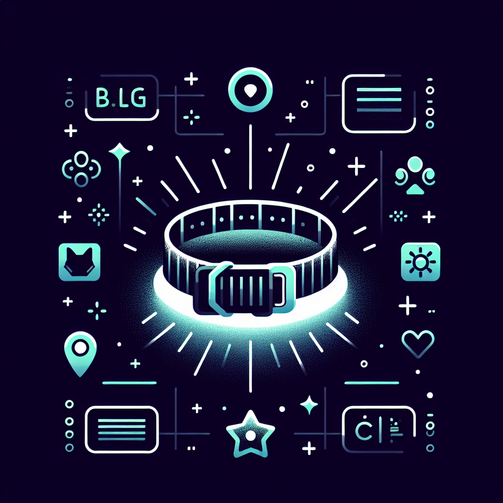 Improving Night Visibility with Reflective AirTag Collars