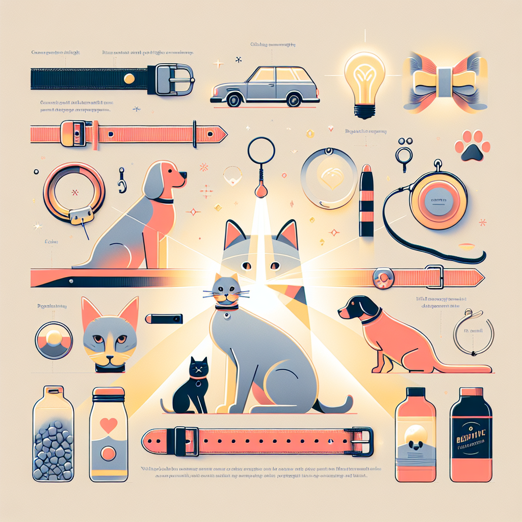 How Reflective Strips Work on Pet Collars