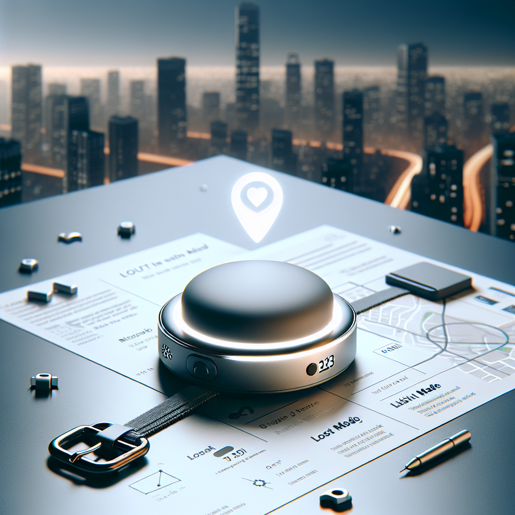 Using â€˜Lost Modeâ€™ on AirTag with Reflective Collars