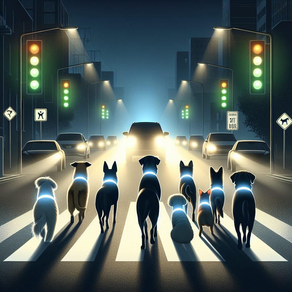 How Reflective Collars Improve Safety on Walks