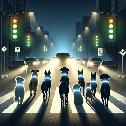 How Reflective Collars Improve Safety on Walks