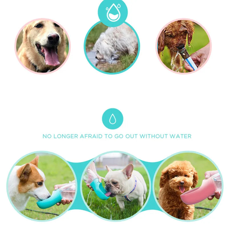 Portable Travel Pet Cups Drinking Bottle Dog Cat