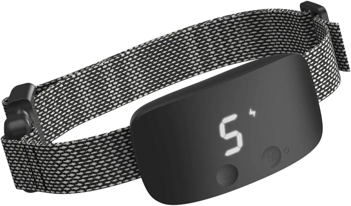 Smart Dog Bark Collar, Automatic Bark Training Collar with 3 Modes Sound/Vibration/Shock