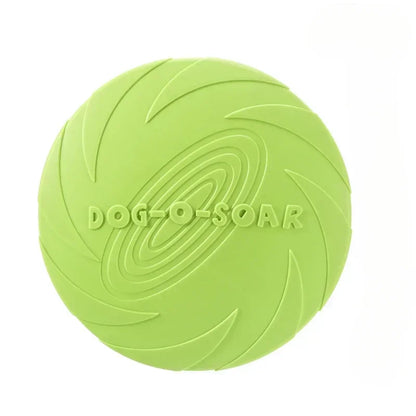 Multicolour Silicone Frisbee Dog Toy