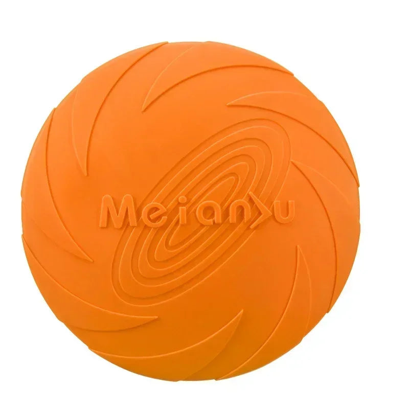 Multicolour Silicone Frisbee Dog Toy