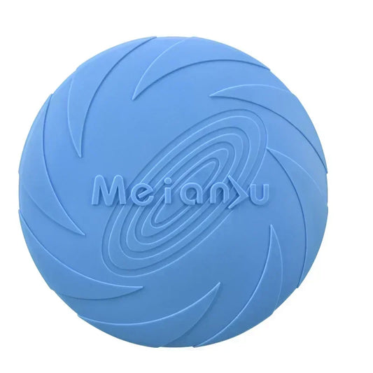 Multicolour Silicone Frisbee Dog Toy