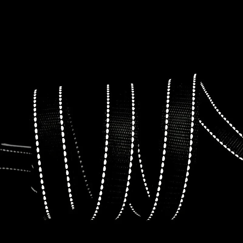 180Cm Double Handle Dog Leash, Double-Sided Reflective Night Safety, Suitable for Small to Medium Dogs