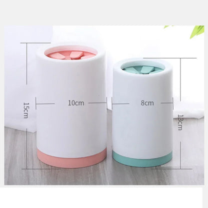 Pet Foot Washer Cup Soft Silicone Foot Cup Cat Foot Cleaning Bucket Dog Paw Cleaner Cup Manual Quick Paw Wash Cleaner